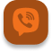 Orange rounded-square button with a phone handset icon, used to initiate a call or contact support
